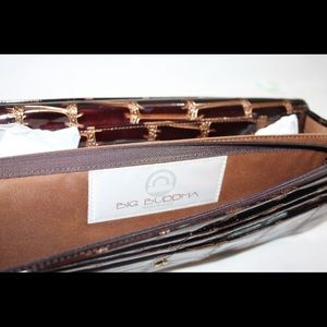 Vintage Dark Brown Clutch